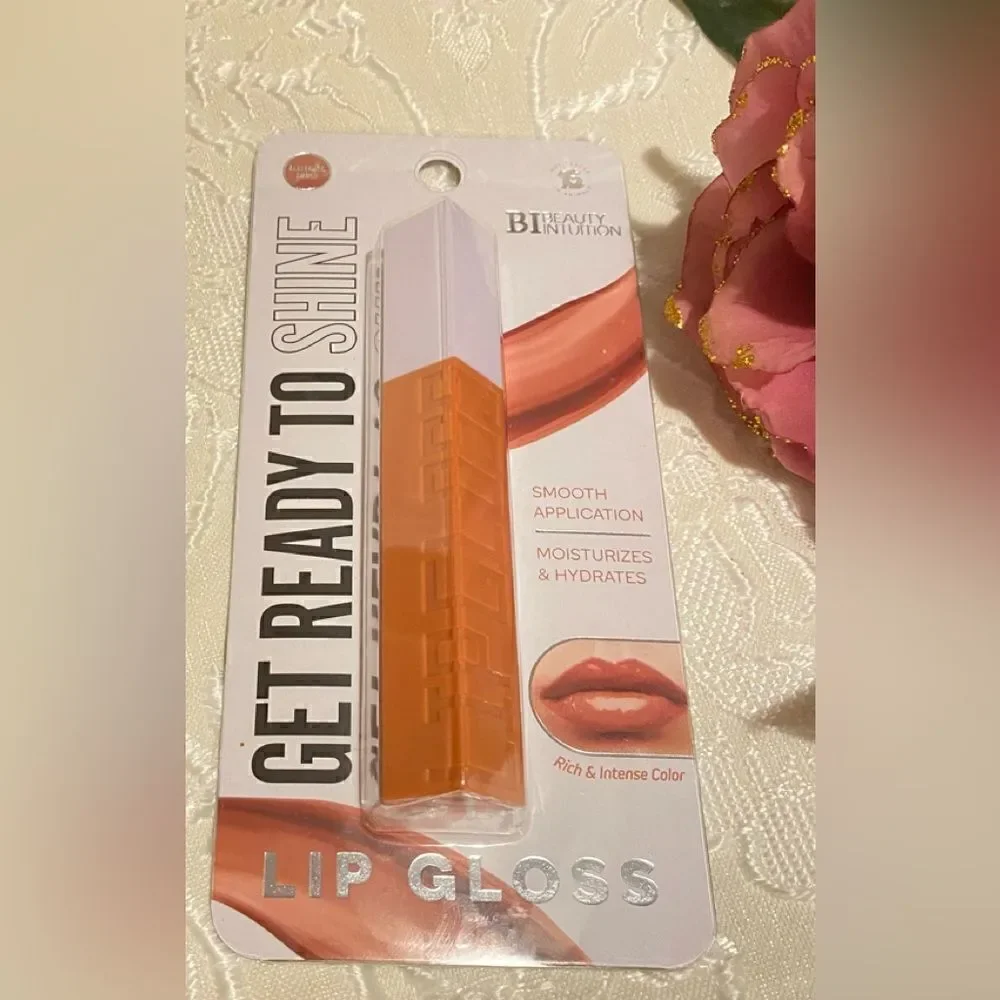 🛍️2 Beauty Intuition Natural Nude Lip Gloss 💄 & Big Bold Lashes Mascara 💥